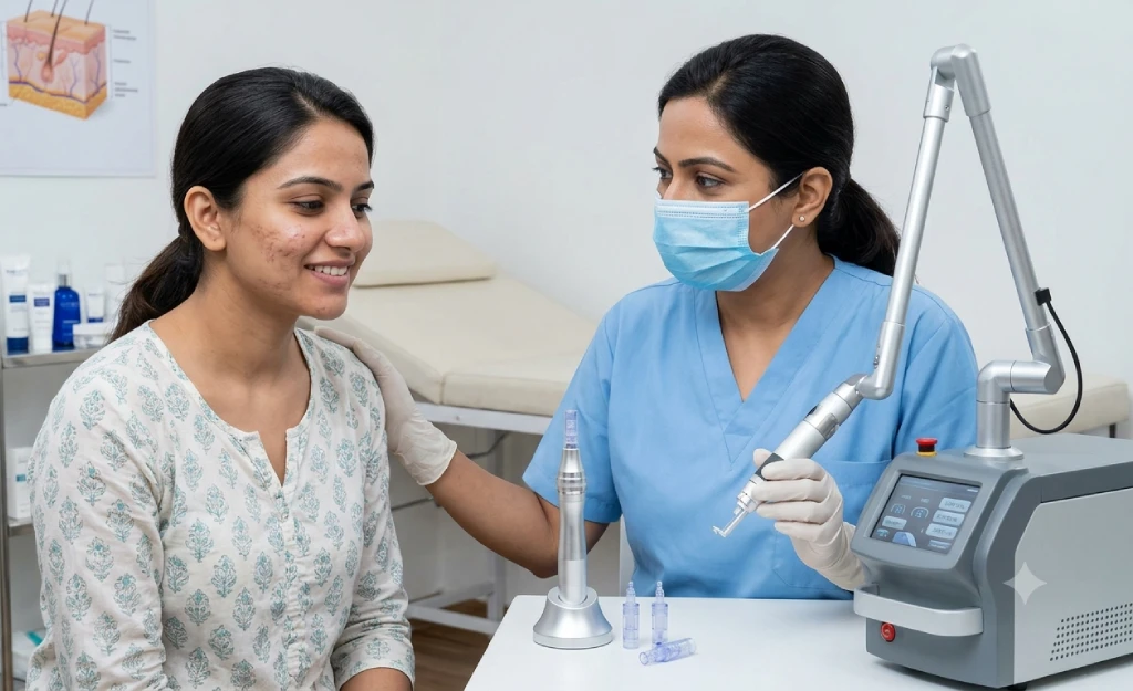 Laser vs Microneedling for Acne Scars: Which Is Better?
