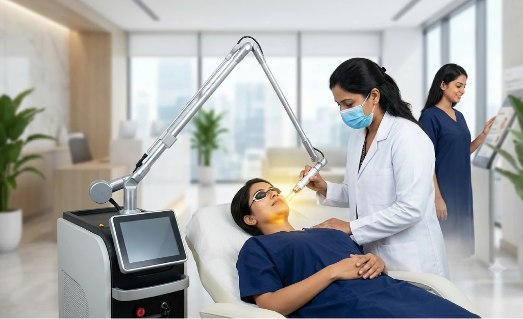 Laser toning